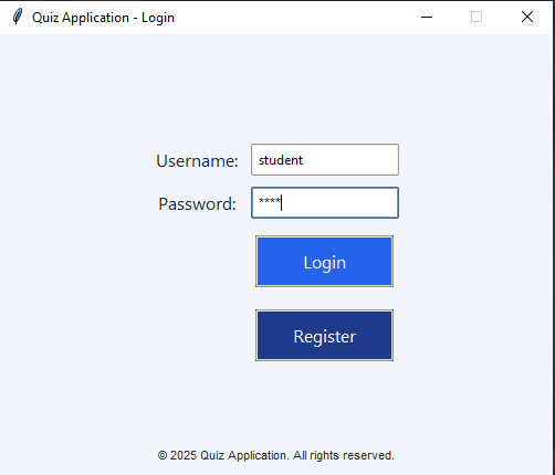 Student Login