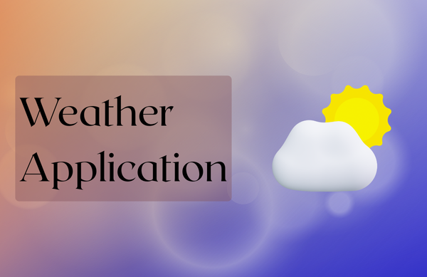 Weather Application Screenshot